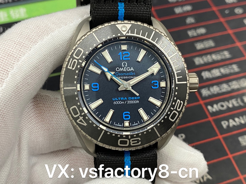 欧米茄钛海王海马600米丹东8912机复刻手表细节做工怎么样